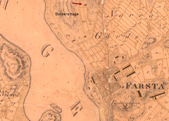Ladan vid Balders Hage 1856?