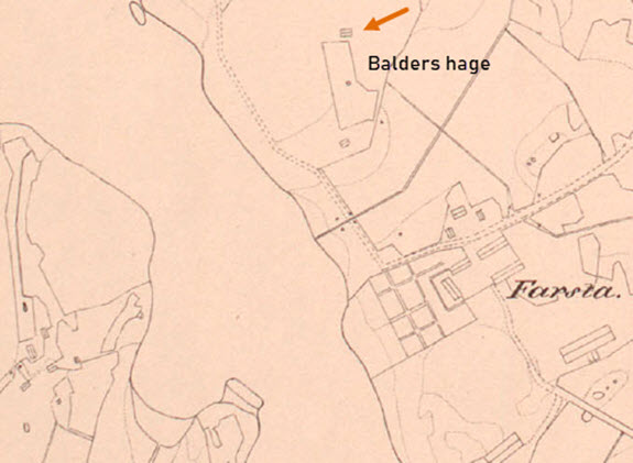 Ladan vid Balders Hage 1874?