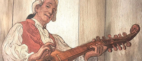 Bellman målning av Carl Larsson