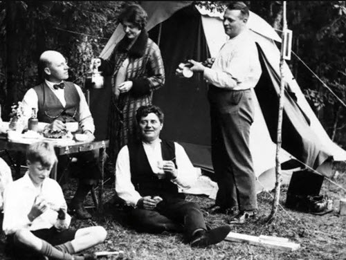 Tältning i Stockholm (1929)