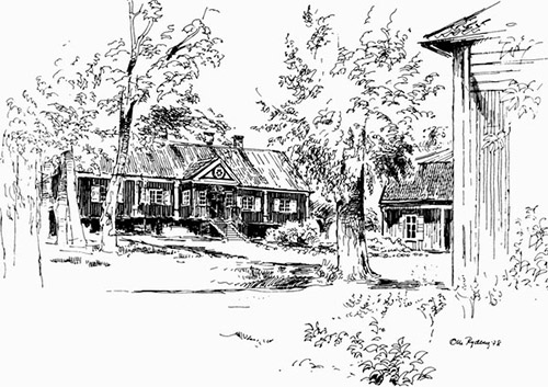 Farsta Gård av Olle Rydberg 1978